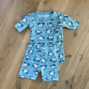 Hanna Andersson Pokemon Snorlax Pajamas Size 8